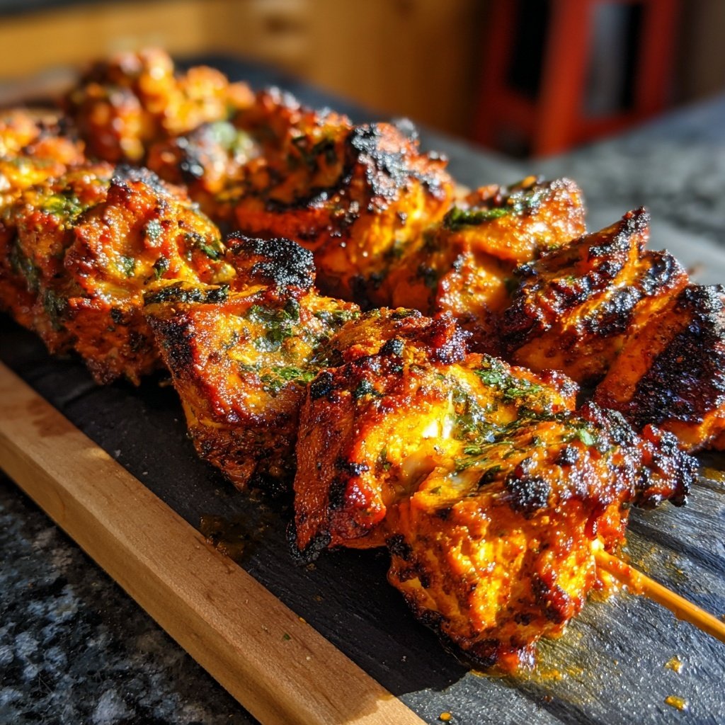 Tandoori Chicken Skewers